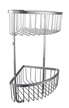 Corner Double Bathroom Shower Caddy