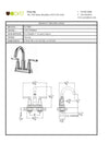 Eugen - 4" Centerset Bathroom Faucet