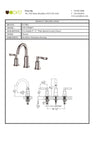 Eugen - Widespread Bathroom Faucet