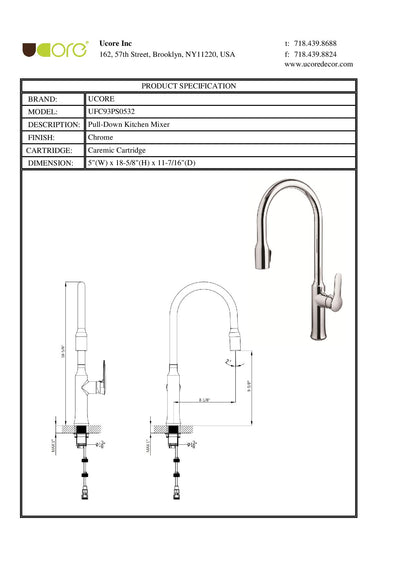 Andrej - Pull-Down Kitchen Faucet