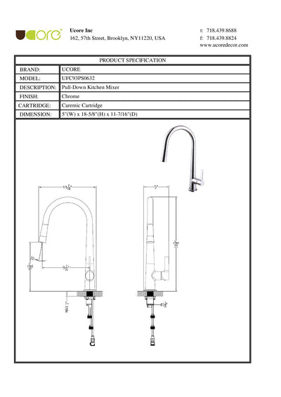Katja - Pull-down Kitchen Faucet